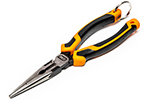 82177CTH GearWrench 8'' Pitbull Tether Ready Dual Material Long Nose Pliers