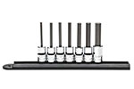 82529 GearWrench 7PC 3/8'' Drive Mid Length Hex Bit SAE Socket Set