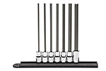 82537 GearWrench 7PC 3/8'' Drive Long Length Hex Bit SAE Socket Set