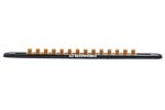 83127 GearWrench 3/8'' Drive Magnetic Socket Rail w/ 14 Clips