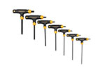 83516 GearWrench T-Handle Ball End Hex Key 7PC Set Metric