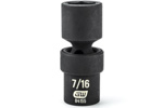 84155 GearWrench 1/4'' Drive 6 Point Standard Universal Impact SAE Socket 7/16''