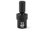 84160 GearWrench 1/4'' Drive 6 Point Standard Universal Impact Metric Socket 5.5mm