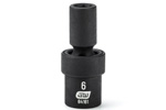 84161 GearWrench 1/4'' Drive 6 Point Standard Universal Impact Metric Socket 6mm