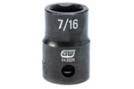 84302N GearWrench 3/8'' Drive 6 Point Standard Impact SAE Socket 7/16''