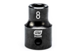 84309N GearWrench 3/8'' Drive 6 Point Standard Impact Metric Socket 8mm