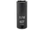84328N GearWrench 3/8'' Drive 6 Point Deep Impact SAE Socket 11/16''