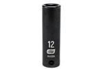 84335N GearWrench 3/8'' Drive 6 Point Deep Impact Metric Socket 12mm