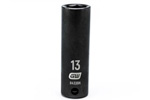 84336N GearWrench 3/8'' Drive 6 Point Deep Impact Metric Socket 13mm