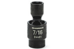 84481 GearWrench 3/8'' Drive 6 Point Standard X-Core Pinless Impact Universal SAE Socket 7/16''