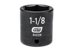 84512N GearWrench 1/2'' Drive 6 Point Standard Impact SAE Socket 1-1/8''