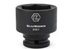 84796 GearWrench 3/4'' Drive 6 Point Standard Impact SAE Socket 1/2''