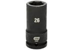 84987 GearWrench 3/4'' Drive 6 Point Deep Impact Metric Socket 26mm