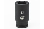 84991 GearWrench 3/4'' Drive 6 Point Deep Impact Metric Socket 33mm