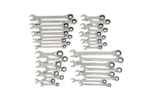 85034 GearWrench 34PC 72-Tooth 12 Point Standard & Stubby Ratcheting Combination SAE/Metric Wrench Set