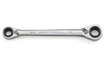 85201 GearWrench QuadBox 12 Point Reversible Ratcheting Wrench 5/16'' x 3/8'' & 7/16'' x 1/2''