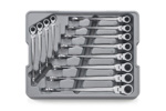 85288 GearWrench 12PC 72-Tooth 12 Point XL X-Beam Flex Head Ratcheting Metric Combination Wrench Set