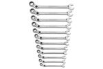 85488 GearWrench 12PC 72-Tooth 12 Point Indexing Combination Metric Wrench Set