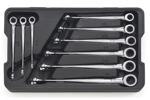 85898 GearWrench 9PC 72-Tooth 12 Point XL X-Beam Ratcheting Combination SAE Wrench Set