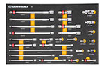 86523 GearWrench 29PC 1/4'', 3/8'', 1/2'' Master Chrome Drive Tool Accessories Modular Set