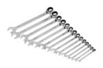 86660 GearWrench 14PC 90-Tooth 12 Point SAE Reversible Ratcheting Combination Wrench Set