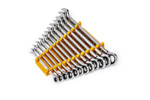 86927 GearWrench 12PC 90-Tooth 12 Point Metric Combination Ratcheting Wrench Set