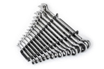 86959 GearWrench 14PC 90-Tooth 12 Point SAE Combination Ratcheting Wrench Set