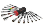 8916D GearWrench 16 Pc. SAE/Metric Ratcheting Nutdriver Set