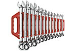 9509N GearWrench 13PC 72-Tooth 12 Point Reversible Ratcheting Combination SAE Wrench Set