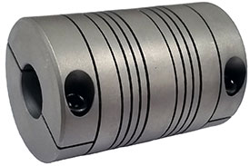 Helical MC7C150-20-20 Flexible Stainless Steel Coupling, MC7 Series