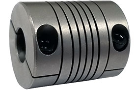 Helical W7c25-8mm-8mm Flexible Stainless Steel Coupling, W Series