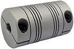 Helical DSAC075-6-6 Double Start Flexible Beam Coupling, DS Series