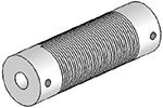Helical UJA075-90-6-6 Flexured U-Joint, Aluminum