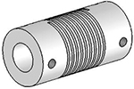 Helical UJA125-30-12-12 Flexured U-Joint, Aluminum
