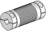 Helical UJAC075-45-6-6 Flexured U-Joint, Aluminum