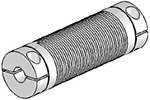 Helical UJAC075-90-6-6 Flexured U-Joint, Aluminum
