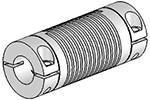 Helical UJAC125-45-12-12 Flexured U-Joint, Aluminum