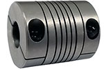 Helical W7C40-12mm-12mm Flexible Stainless Steel Coupling, W Series