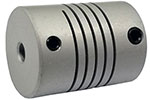 Helical WA15-3mm-3mm Flexible Aluminum Alloy Coupling, W Series