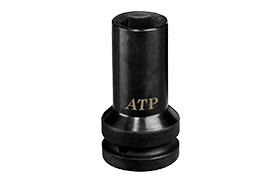 ATP DH-1215LT 15/16'' Deep Thinwall 12 Point Impact Socket, 3/4'' Square Drive