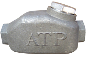 ATP ATP0L 1/2'' NPT Automatic In-Line Oiler, 1.4 fl oz Capacity