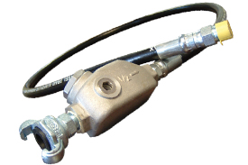 ATP WH-5 1/2'' Inlet x 1/2'' Whip Hose In-Line Oiler, 6' Length
