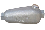 ATP ATP3L 1'' NPT Automatic In-Line Oiler, 16 fl oz Capacity