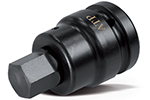 ATP Z-1608V 1/2'' Hex Driver Bit Socket, 1'' Square Drive