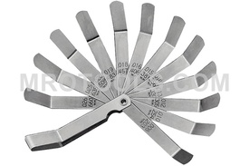 39A Lang 12 Blade Offset Feeler Gauge 4'' Long