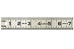 622FTN Lufkin 1-1/4'' x 2' Steel Rule