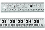 954FTN Lufkin 1-1/4'' x 4' Tinner's Circumference Steel Rule