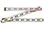 966N Lufkin 5/8'' x 6' Red End Two Way Wood Rule