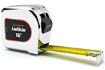 L916-02 Lufkin 1'' x 16' Chrome Case Yellow Clad Tape Measure