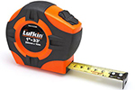 PHV1410CMEN Lufkin 1'' x 10m/33' P1000 Series SAE/Metric Yellow Clad A30 Blade Power Return Tape Measure